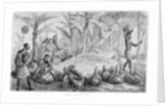 Waganda brewing Pombe by John Hanning Speke