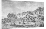 View of the village north of Agady in the Bertat region by Frederic (after) Cailliaud