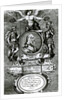 Frontispiece of 'Plutarch's Lives' by Plutarch, pub. in 1656 by Francis Barlow