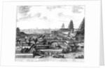 The Imperial Palace Edo, 1725 by Dutch School