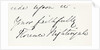 Signature of Florence Nightingale by Anonymous