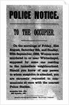 Police Notice to the Occupier Relating to Murders in Whitechapel, 30th September 1888 by English School