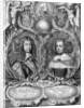 Louis XIV, King of France and Marie-Therese of Austria by Pierre Cocus