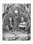 Louis XIV, King of France and Marie-Therese of Austria by Pierre Cocus