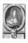 Maximilian II Emanuel, engraved by Leonard II Heckenauer by German School