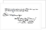 Signature of Johan de Witt by Anonymous