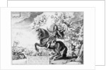 Equestrian Portrait of Charles II with Gods by Cornelius van Caukercken