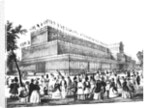 View of the Exterior of the Crystal Palace, built for the Great Exhibition of 1851 by English School