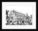 View of the Exterior of the Crystal Palace, built for the Great Exhibition of 1851 by English School