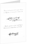 Two Examples of the Signature of Ferdinand Magellan by Anonymous