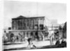 View of a House, Manufactory, and Bazaar, in Calcutta by English School