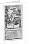 Epitaph of Margaret of Austria by Nicholas Hogenberg