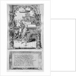 Epitaph of Margaret of Austria by Nicholas Hogenberg