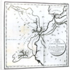 No. III Conjectural Map of the Island of Atlantis, drawn by Bory of St-Vincent and engraved by E. Collin by French School