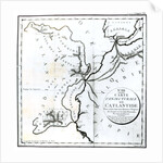 No. III Conjectural Map of the Island of Atlantis, drawn by Bory of St-Vincent and engraved by E. Collin by French School