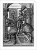 Equestrian portrait of Maximilian I c.1508 by Hans Burgkmair