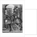 Equestrian portrait of Maximilian I c.1508 by Hans Burgkmair