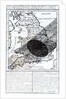 A Map Showing the Passage of the Shadow of the Moon Over England on 22 April 1715 by English School