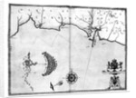 Map No.2 Showing the route of the Armada fleet, engraved by Augustine Ryther, 1588 by Robert Adams