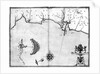 Map No.2 Showing the route of the Armada fleet, engraved by Augustine Ryther, 1588 by Robert Adams