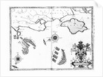Map No.6 showing the route of the Armada fleet by Robert (after) Adams
