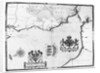 Map No.8 showing the route of the Armada fleet, engraved by Augustine Ryther, 1588 by Robert Adams