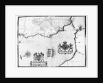 Map No.8 showing the route of the Armada fleet, engraved by Augustine Ryther, 1588 by Robert Adams