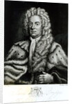 Portrait of James Brydges, first Duke of Chandos, engraved by Burnet Reading by Michael (after) Dahl