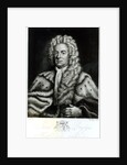 Portrait of James Brydges, first Duke of Chandos, engraved by Burnet Reading by Michael (after) Dahl