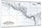 Map of the Various Proposed Isthmian Canal Routes by English School