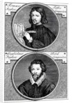 Thomas Tallis and William Byrd engraved by Niccolo Francesco Haym by Gerard Vandergucht