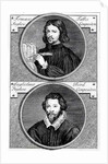 Thomas Tallis and William Byrd engraved by Niccolo Francesco Haym by Gerard Vandergucht