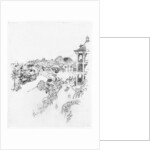 The City of Panama from the Tivoli Hotel, Ancon by Joseph Pennell