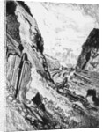 The Cut Looking Towards Culebra by Joseph Pennell
