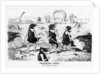 Prehistoric Peeps, 'No Bathing Today', 1884 by Edward Tennyson Reed