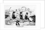 Prehistoric Peeps, 'No Bathing Today', 1884 by Edward Tennyson Reed
