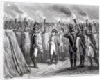 The Night Watch at Austerlitz by Denis Auguste Marie (after) Raffet