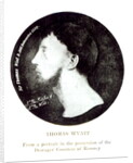 Medallion portrait of Sir Thomas Wyatt the Younger by English School
