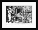 Advertisement for Lomas and Co., suppliers of kitchen equipment by English School