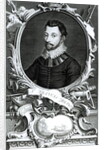 Portrait of Sir Francis Drake engraved by Jacobus Houbraken by English School