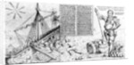 Sir Francis Drake Watches the Loading of his Ship by German School