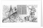 Sir Francis Drake Watches the Loading of his Ship by German School