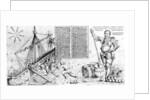Sir Francis Drake Watches the Loading of his Ship by German School