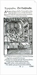The Typographer. by German School