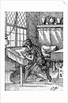 The Engraver by German School