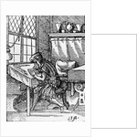 The Engraver by German School