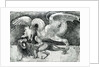 Dragon Fighting a Lion by Andrea Zoan