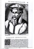 Portrait of Gerard Mercator engraved by Nicolas II de Larmessin by French School