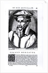 Portrait of Gerard Mercator engraved by Nicolas II de Larmessin by French School
