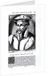 Portrait of Gerard Mercator engraved by Nicolas II de Larmessin by French School